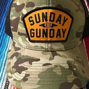 5.11 Tactical Camouflage Hat with Black Mesh